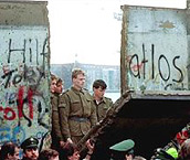 1989 - The Berlin Wall, an iconic symbol of the Cold War that divided East and West Berlin for 28 years, finally came down on November 9th.