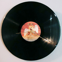 Vinyl Record Clock