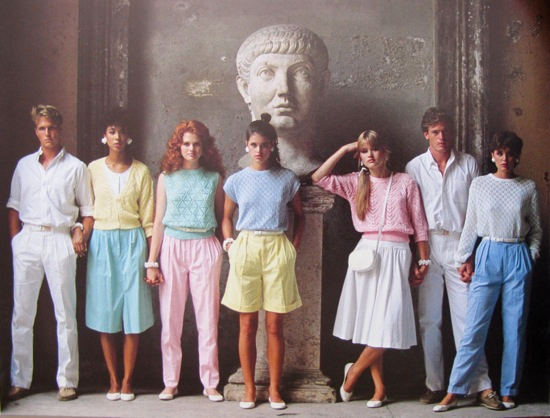 Fashion From The 80s 13 80s fashion pastels