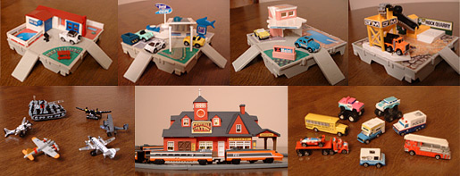 Micro Machine playsets