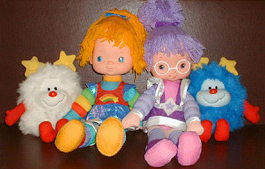 Rainbow Brite, Shy Violet, and Sprites