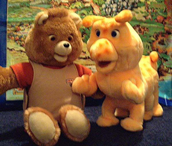 Teddy Ruxpin and Grubby