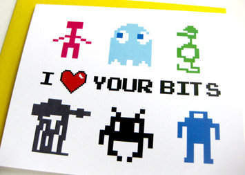 80s Inspired Valentine's from Meow Kapow! - I Love Your Bits