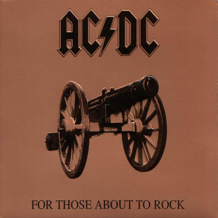 AC/DC's For Those About to Rock, We Salute You album