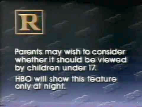 HBO's Rated R Warning