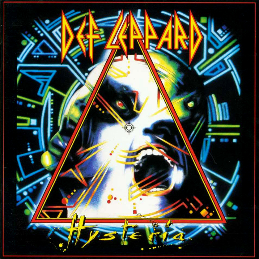 Def Leppard's Hysteria released in 1987