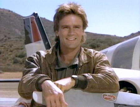 Richard Dean Anderson as MacGyver