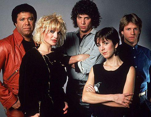 The Original MTV VJs: J.J. Jackson, Nina Blackwood, Mark Goodman, Martha Quinn, and Alan Hunter