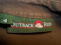 Outback Red label