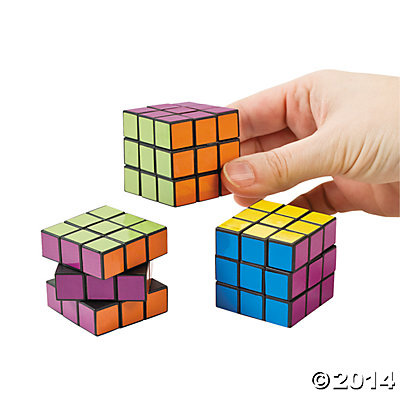 Mini Rubik's Cubes