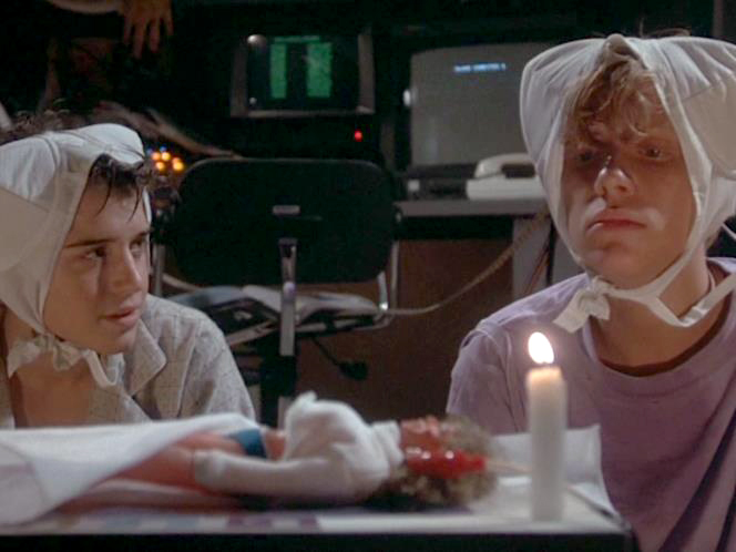 Gary and Wyatt in Weird Science
