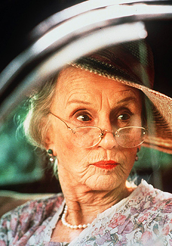 Jessica Tandy as Daisy Wertham in Driving Miss Daisy