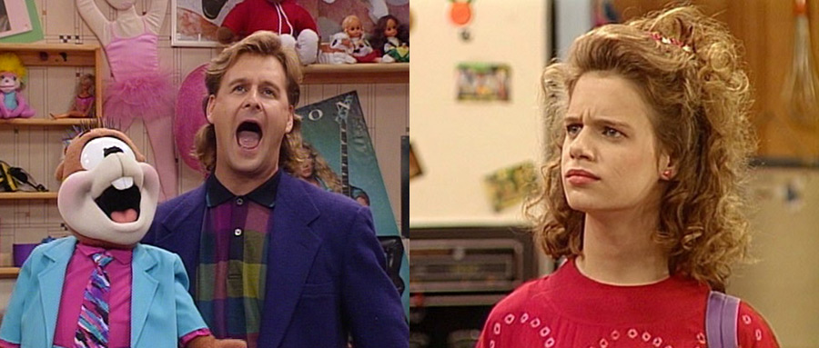 Dave Coulier as “Joey Gladstone” & Andrea Barber as “Kimmy Gibbler”