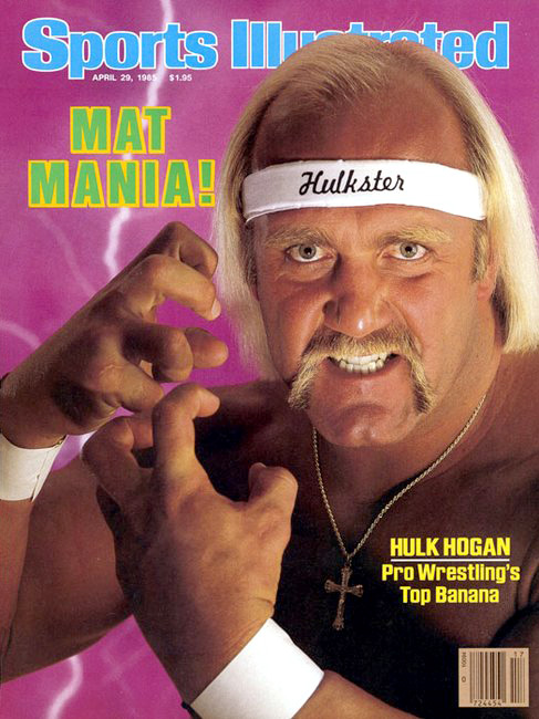 Hulk Hogan on the cover of Sports Illustrated