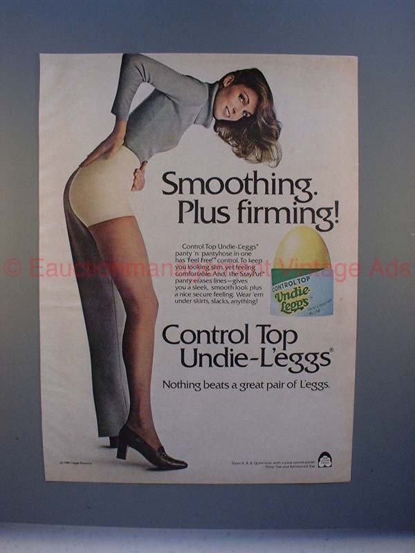 80s Leggs Pantyhose Ad – Smoothing. Plus Firming!