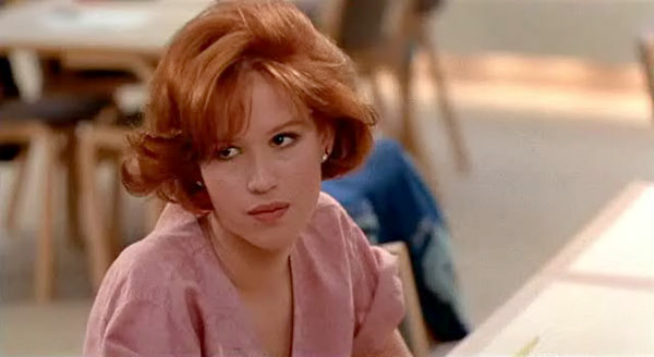 Claire Standish from The Breakfast Club played by Molly Ringwald