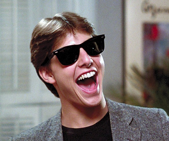 Tom Cruise in Ray Ban’s