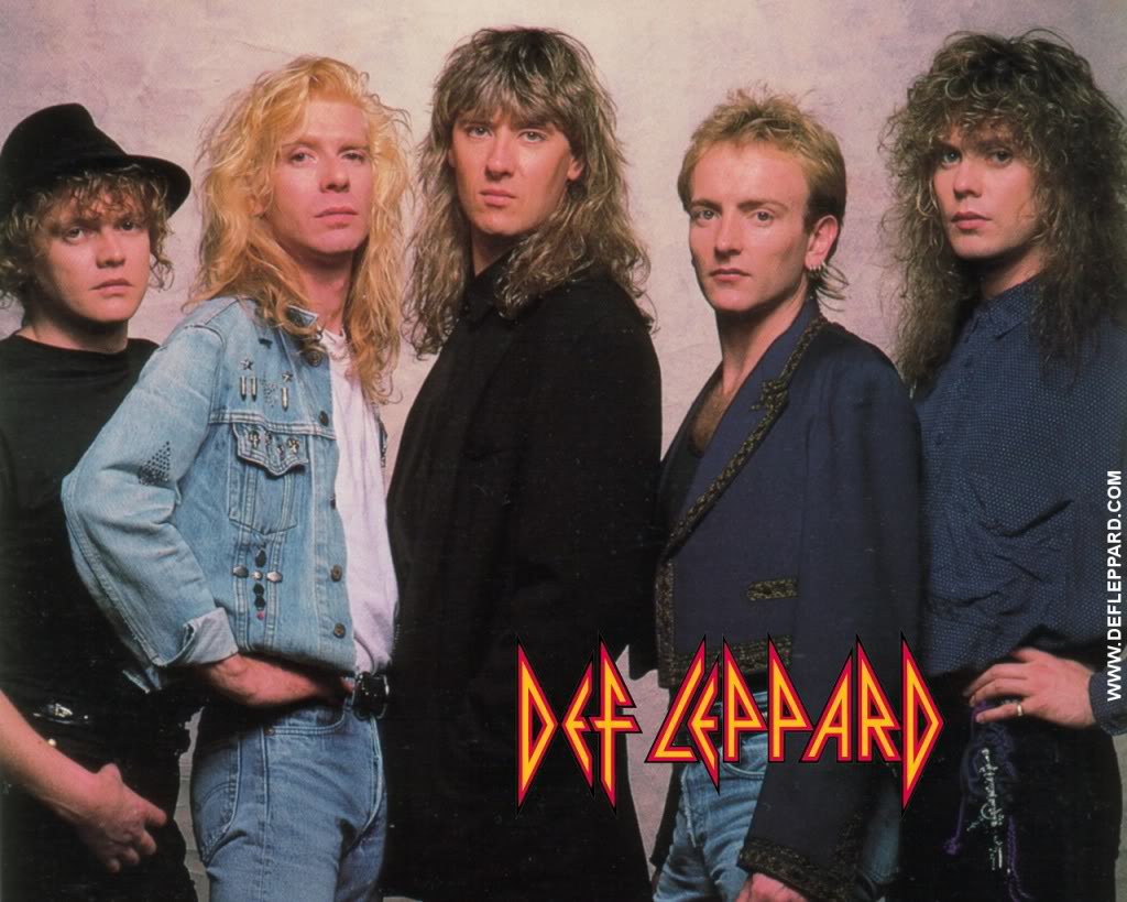 Def Leppard 80s poster