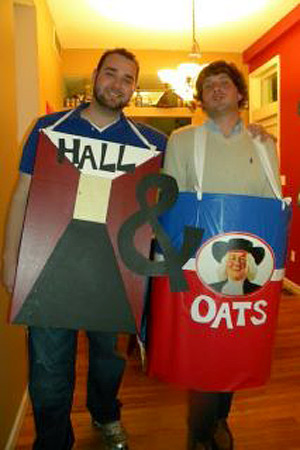 Hall and Oates Literal Costume Idea