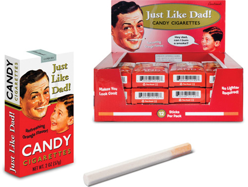 80s Halloween Candy: Candy Cigarettes