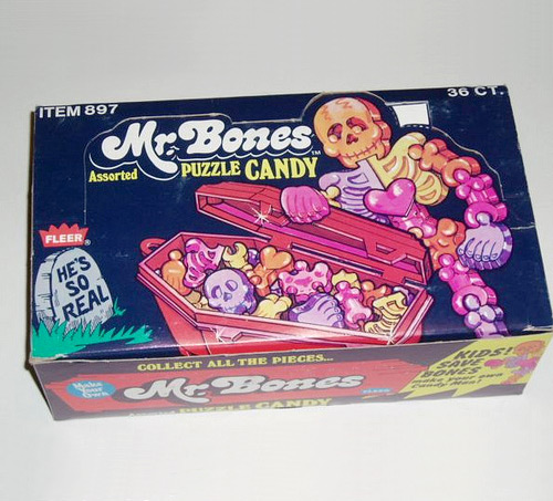 80s Halloween Candy: Mr. Bones