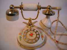 Fancy 80s Victorian Phone