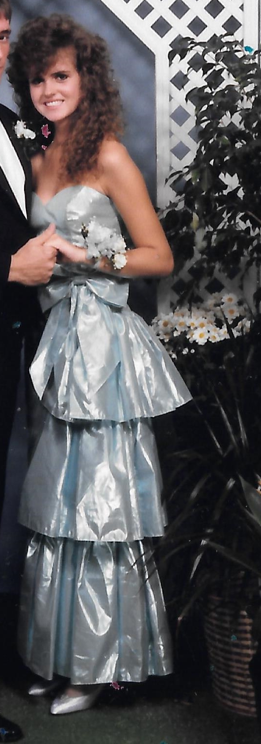 1980 prom dress