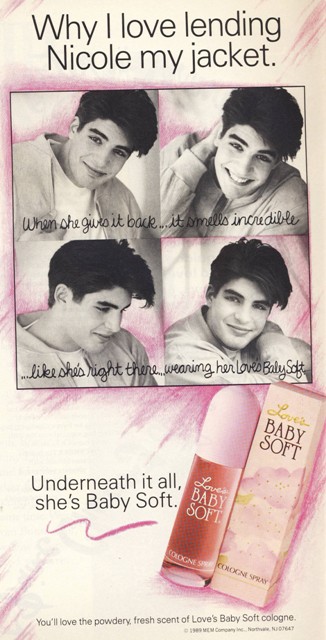 Love’s Baby Soft Ad with cute guy