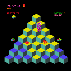 Q*bert video game