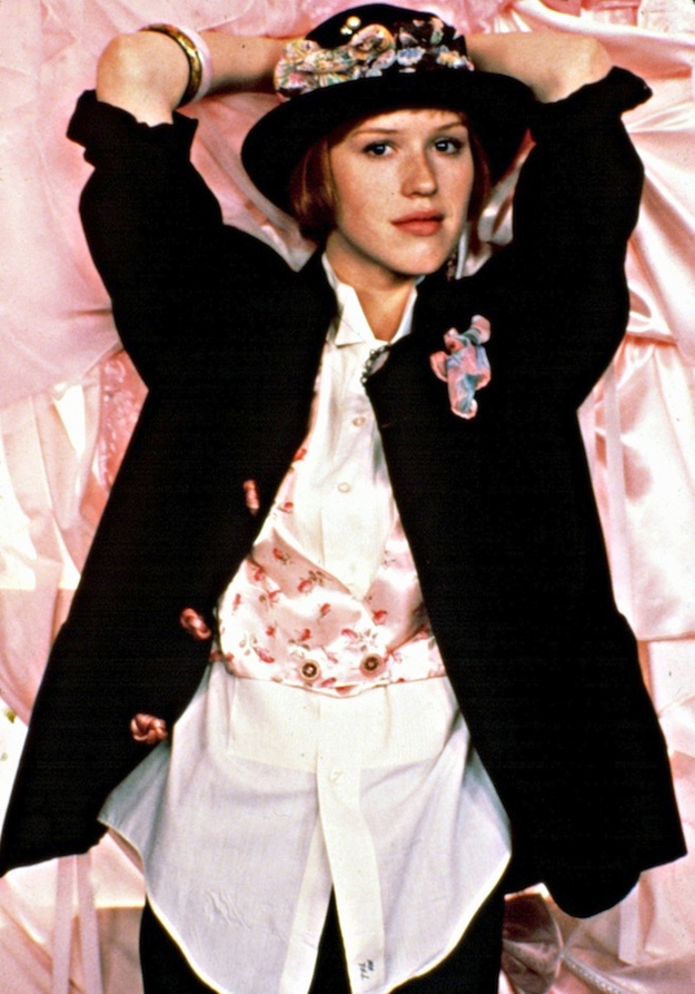Molly Ringwald as Andie Walsh in Pretty in Pink