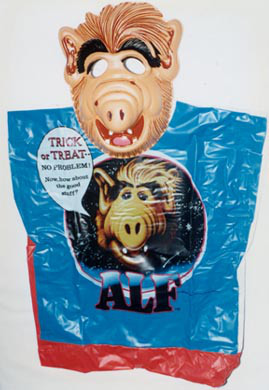 Alf 80s Halloween costume with mask