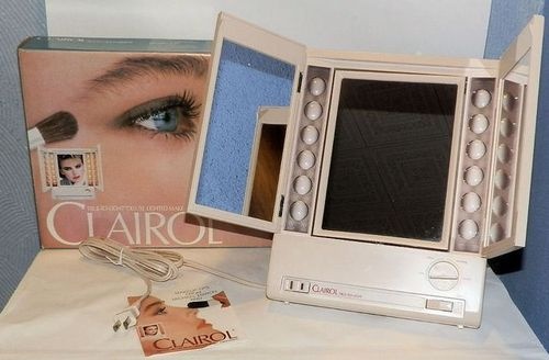 Clairol Illuminated Makeup Mirror with Side Mirrors