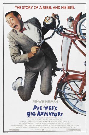 Pee Wee's Big Adventure movie poster