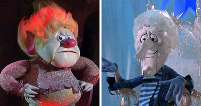 Heat Miser & Snow Miser from A Year Without a Santa Claus