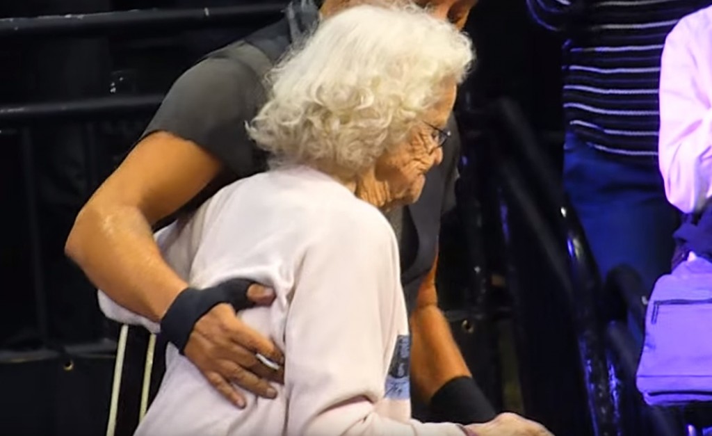 Bruce Springsteen Dances With Grandmom