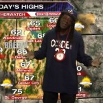 80s Rap Icon Flavor Flav Played Weatherman On Utah TV Today