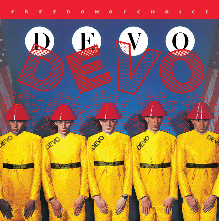 DEVO T Shirt-Whip It MTV Post Punk Rock Music Band new wave années 80 groupe danse