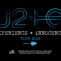U2 Reveals ‘Songs of Experience’ Album and eXPERIENCE + iNNOCENCE Tour Plans