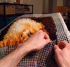 Latch Hook Rugs in the 80s