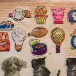 80s stickers from ylvia Drastata's collection