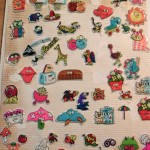 80s stickers from ylvia Drastata's collection