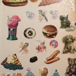 80s stickers from ylvia Drastata's collection