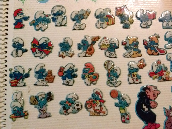 80s stickers from ylvia Drastata's collection